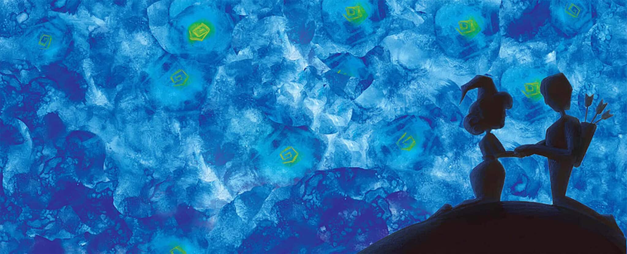 Illustration - The Little Witch & The Enchanted Rider - page title image